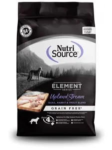 4Lb Nutrisource ELEMENT Grain Free UPLAND STREAM - Dog/Cat Supplements